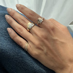 Load image into Gallery viewer, Thin Duo Rings - HIBA JABER