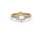 تحميل الصورة في عارض المعرض, Thin Duo Rings - HIBA JABER