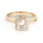 عرض الصورة في المعرض، Thin Duo Rings - HIBA JABER