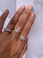 تحميل الصورة في عارض المعرض, Thin Duo Rings - HIBA JABER
