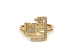 Load image into Gallery viewer, Thin Duo Rings - HIBA JABER