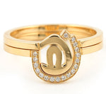 Load image into Gallery viewer, Thin Duo Rings - HIBA JABER