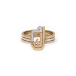 Load image into Gallery viewer, Thin Trio Rings - HIBA JABER