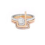 Load image into Gallery viewer, Thin Trio Rings - HIBA JABER