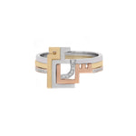 Load image into Gallery viewer, Thin Trio Rings - HIBA JABER
