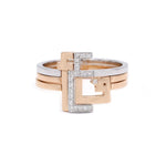 Load image into Gallery viewer, Thin Trio Rings - HIBA JABER