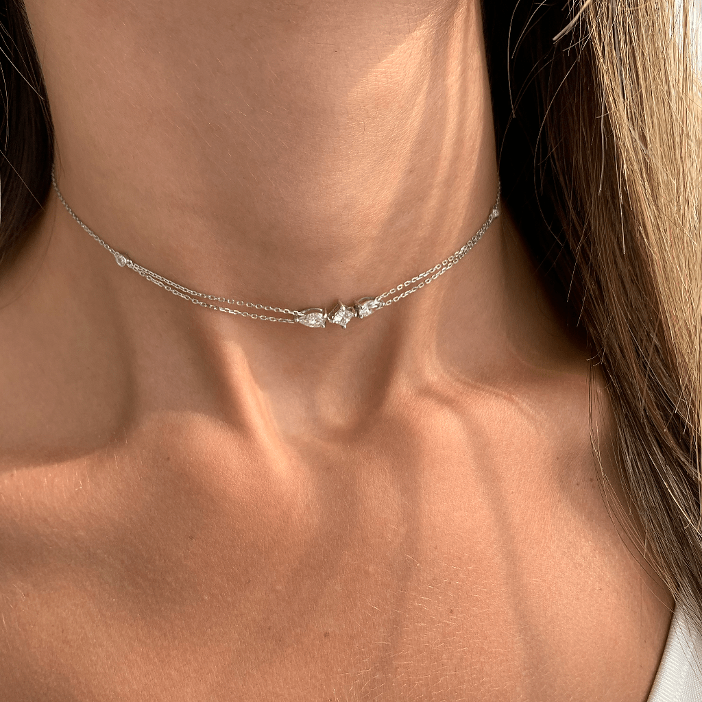 Triple Diamond Chocker - HIBA JABER