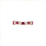 تحميل الصورة في عارض المعرض, Two way Multi Shaped Rubies and Diamond Ring - HIBA JABER