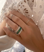 Load image into Gallery viewer, Ultra Thin Diamond Pave Band - HIBA JABER