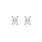 Load image into Gallery viewer, 0.5ct Emerald Diamond Stud Earring - Set - HIBA JABER
