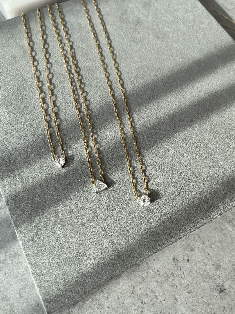 0.7cts Diamond Necklace with Bold Chain - HIBA JABER