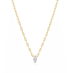 Load image into Gallery viewer, 0.7cts Diamond Necklace with Bold Chain - HIBA JABER