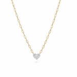 Load image into Gallery viewer, 0.7cts Diamond Necklace with Bold Chain - HIBA JABER
