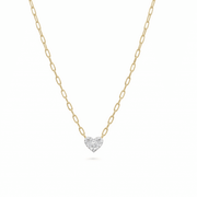 0.7cts Diamond Necklace with Bold Chain - HIBA JABER