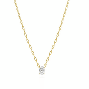 0.7cts Diamond Necklace with Bold Chain - HIBA JABER