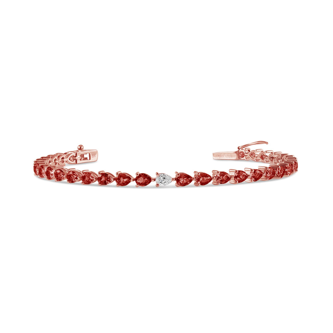 Odd One Out Bracelet | Green Emeralds