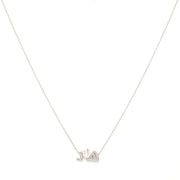 3 character Name - Hind Necklace with Diamonds - HIBA JABER