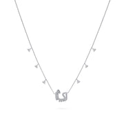 3 character Name - Reem with Hanging Diamonds - HIBA JABER