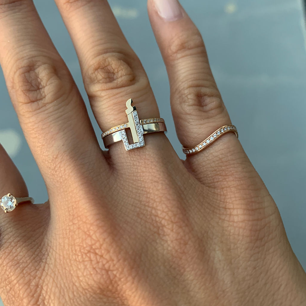 The Thin & Thick Duo Ring