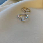 Load image into Gallery viewer, The Thin &amp; Thick Duo Ring
