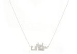 تحميل الصورة في عارض المعرض, 5 character Name - Sultan Necklace with Diamonds - HIBA JABER

