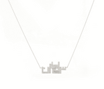 Load image into Gallery viewer, 5 character Name - Sultan Necklace with Diamonds - HIBA JABER
