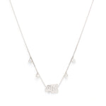Load image into Gallery viewer, Three Letter Chain Necklace - Ha, Ba &amp; Ha - هبة
