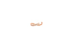 Load image into Gallery viewer, Cropped Infinity Double Banded Ring
