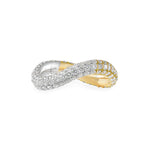 Load image into Gallery viewer, Pinki Bold Infinity Ring / Dual Gold
