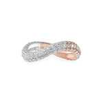 Load image into Gallery viewer, Pinki Bold Infinity Ring / Dual Gold
