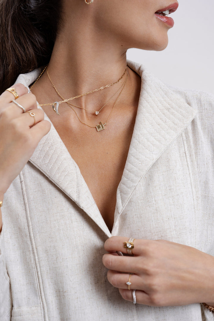 Bold Hoop Chain