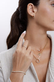 خواتم إنفينيتي بولد الوردية - مجموعة