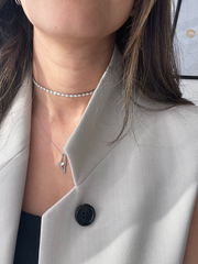 Palestine Map Necklace