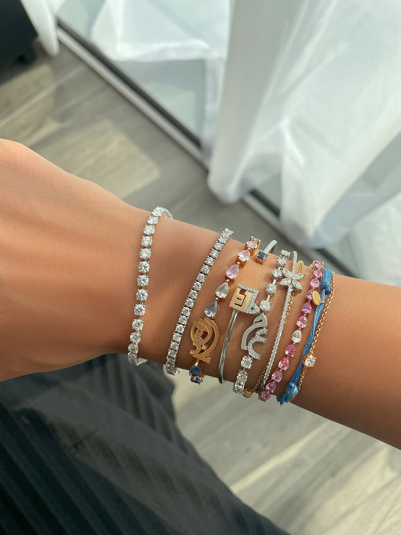 The Pear Cut Bracelet