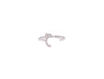 Load image into Gallery viewer, Initial Open Ring- Set in Diamonds
