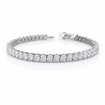 Load image into Gallery viewer, Oval Diamond Tennis Bracelet Hiba Jaber