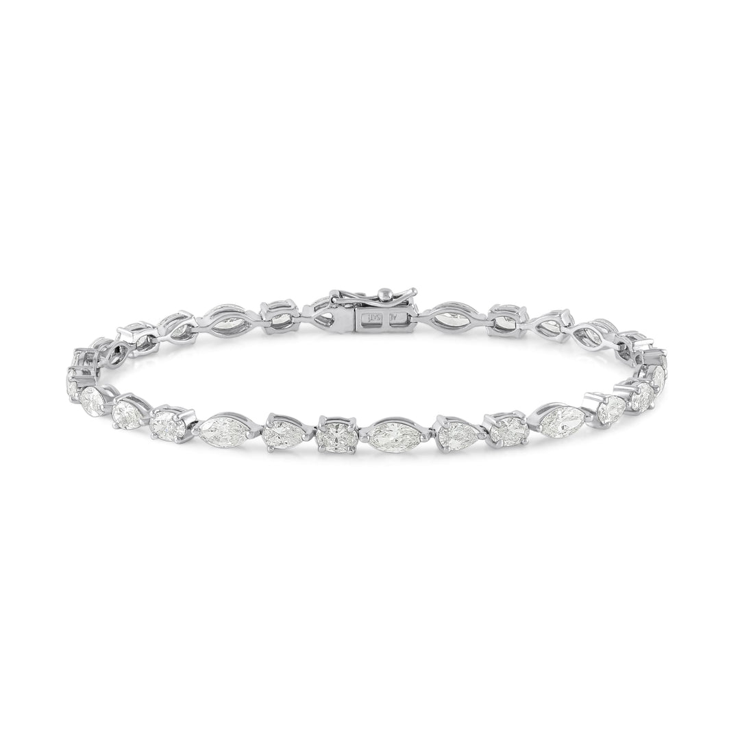 Multi Shaped Diamond Bracelet