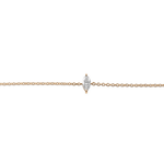 تحميل الصورة في عارض المعرض, A Hint of Sparkle Bracelet - Marquise Diamond - HIBA JABER

