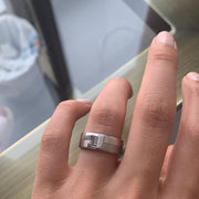 A RING FOR HIM - SILVER - HIBA JABER