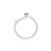 A touch of Round Ring - Blue - HIBA JABER