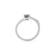 A touch of Round Ring - Dark Blue - HIBA JABER