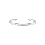 Baguette Diamond Dazzle Bangle - HIBA JABER