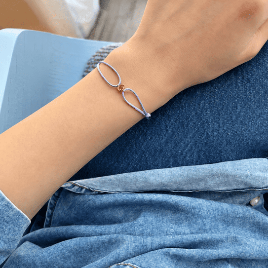 Birthstone Thread Bracelet - HIBA JABER