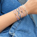 عرض الصورة في المعرض، Birthstone Thread Bracelet - HIBA JABER