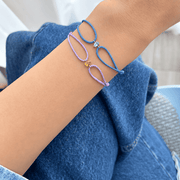 Birthstone Thread Bracelet - HIBA JABER