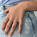 Load image into Gallery viewer, Bling it On Midi Ring - HIBA JABER
