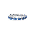 Load image into Gallery viewer, Blue Sapphire Pears Sideways - HIBA JABER