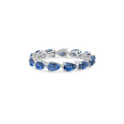 Blue Sapphire Pears Sideways - HIBA JABER