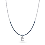 Blue Sapphires Tennis Necklace | 6.64cts - HIBA JABER