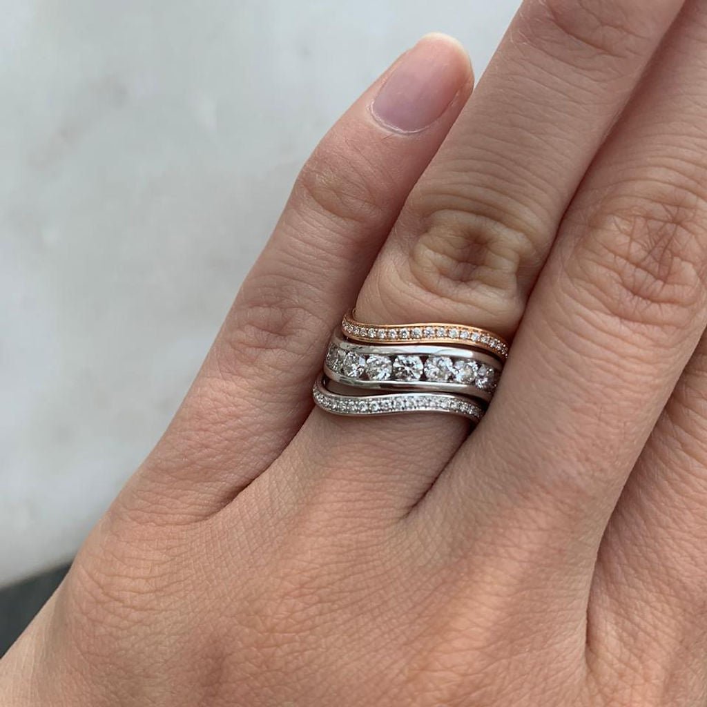 Bold Infinity ring - Hiba Jaber – HIBA JABER